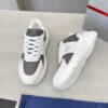 sy_no_D1F6D8B9B16A922686241214F2473B24_4 Prada Grey White Triangle Logo Platform Sneaker