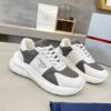 sy_no_D1F6D8B9B16A922686241214F2473B24_5 Prada Grey White Triangle Logo Platform Sneaker