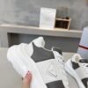 sy_no_D1F6D8B9B16A922686241214F2473B24_6 Prada Grey White Triangle Logo Platform Sneaker