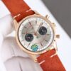 sy_no_D4055A47DFE5471213E0FE5E8A43116B_0 BREITLING Breitling automatic mechanical movement 100 meter waterproof men's watch Swiss coffee dial leather strap