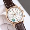 sy_no_D4055A47DFE5471213E0FE5E8A43116B_3 BREITLING Breitling automatic mechanical movement 100 meter waterproof men's watch Swiss coffee dial leather strap