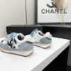 sy_no_D424E62A710CB81066D5EC9BBB4216D9_6 Chanel Light Blue and White Low-Top Sneaker with Suede Detailing and Black CC Logo