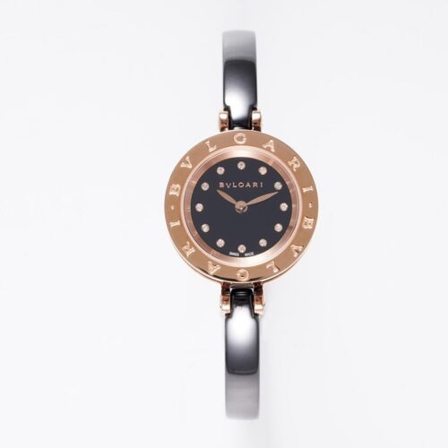 sy_no_D46DB0A52B870898D5D6775B2BD4EEF7_0 BVLGARI watch quartz movement ceramic strap 23mm black dial