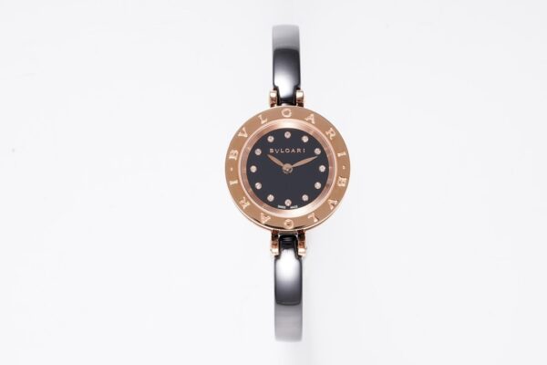 sy_no_D46DB0A52B870898D5D6775B2BD4EEF7_0 BVLGARI watch quartz movement ceramic strap 23mm black dial