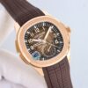 sy_no_D49158888DC9D2DF6445D7FF18667170_2 Patek Philippe AQUANAUT series automatic mechanical movement date display dual time zone 30 meter waterproof men's watch Swiss watch 40.8mm coffee colored dial