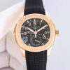 sy_no_D49158888DC9D2DF6445D7FF18667170_3 Patek Philippe AQUANAUT series automatic mechanical movement date display dual time zone 30 meter waterproof men's watch Swiss watch 40.8mm coffee colored dial