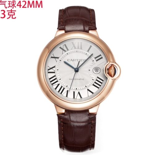 sy_no_D4AC1B14C7DF16265395CFD054122DA7_0 Cartier Ballon Bleu leather strap couple mechanical watch men's and women's watches