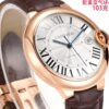 Cartier Ballon Bleu leather strap couple mechanical watch men's and women's watches