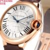 Cartier Ballon Bleu leather strap couple mechanical watch men's and women's watches