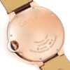 Cartier Ballon Bleu leather strap couple mechanical watch men's and women's watches