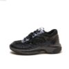 sy_no_D4D94F36393A49C2CAE78EF63687F44D_1 Chanel Black Mesh and Metallic Low-Top Chunky Sneaker with CC Logo