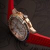 Patek Philippe AQUANAUT series automatic mechanical movement 30 meter waterproof women's Swiss watch 39.9mm white dial
