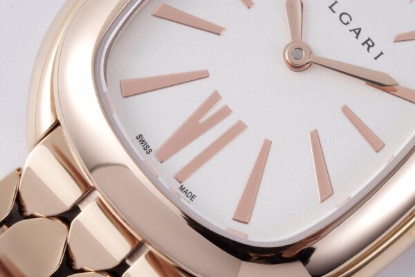 sy_no_D51C09E2A7FC60F3D2DA6514E4F77B4A_4 BVLGARI SERPENTI series watches with quartz movement, K gold 18k rose gold strap, white dial