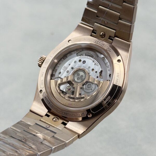 sy_no_D55B1748271CEF0C3054B0F8CFE6B175_7 Jaeger LeCoultre Master Series MASTER Automatic Mechanical Movement 50m Waterproof Date Display Unisex Swiss Watch 38mm Coffee Dial 18K Rose Gold Strap