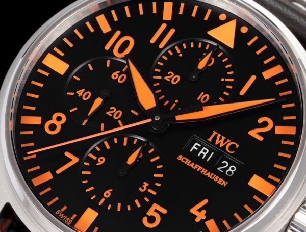 sy_no_D57E5137380E66DD4DF8451299DD79C0_4 IWC Pilot Series Automatic Mechanical Movement Men's Watch Swiss Watch Black Dial Stainless Steel Case