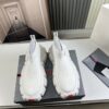 Prada Knit Sock Platform High-Top Sneaker White-Knit-Boot