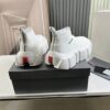 Prada Knit Sock Platform High-Top Sneaker White-Knit-Boot