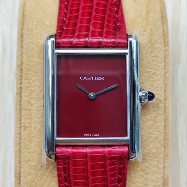 sy_no_D5E3A85A92BE438E4AADB0C6F39BC3D6_0 Cartier Tank Series Quartz Movement Waterproof Minimalist Unisex Swiss Watch