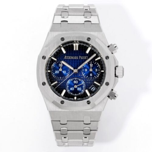 sy_no_D645FCA37288E18315F3C59468A88D7E_0 AUDEMARS PIGUET Audemars Piguet Royal Oak Series Automatic Mechanical Movement Blue Dial 18K White Gold Case