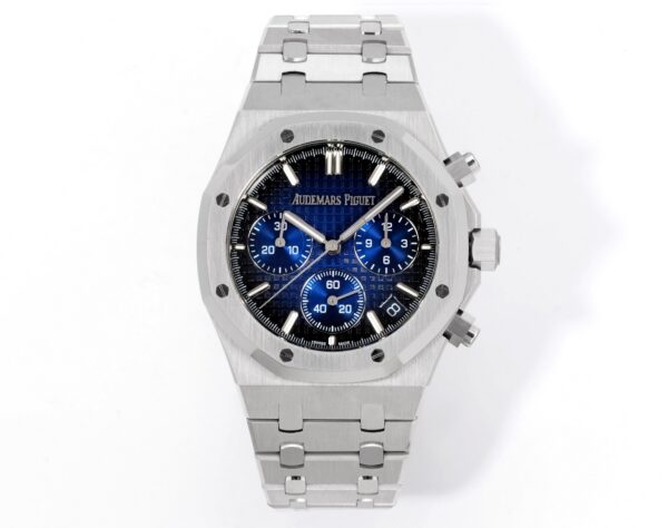 sy_no_D645FCA37288E18315F3C59468A88D7E_0 AUDEMARS PIGUET Audemars Piguet Royal Oak Series Automatic Mechanical Movement Blue Dial 18K White Gold Case