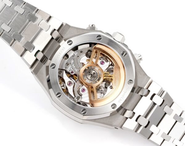sy_no_D645FCA37288E18315F3C59468A88D7E_8 AUDEMARS PIGUET Audemars Piguet Royal Oak Series Automatic Mechanical Movement Blue Dial 18K White Gold Case