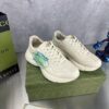 sy_no_D697672FD2C698AA7EF1D37EB1F6690D_2 Gucci Rhyton Oval Logo Sneaker in Off-White & Green