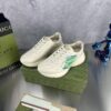 sy_no_D697672FD2C698AA7EF1D37EB1F6690D_3 Gucci Rhyton Oval Logo Sneaker in Off-White & Green