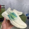 sy_no_D697672FD2C698AA7EF1D37EB1F6690D_6 Gucci Rhyton Oval Logo Sneaker in Off-White & Green