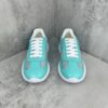 Prada America's Cup Mint Green Patent Mesh Sneaker