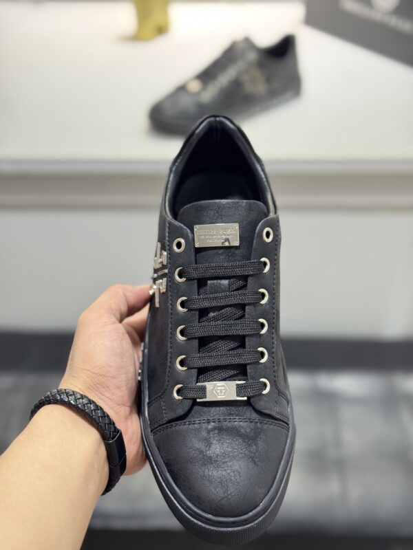 sy_no_D76BDD31DFAAD96F29B282DFAC4C7000_4 Philipp Plein Premium Leather High-Top Men’s Sneaker