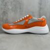 sy_no_D90EA8B549FAE975FDE79A1201CB9995_6 Prada America's Cup Orange Patent Mesh Sneaker
