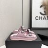 sy_no_DA46374B4431AE8F5FD60C5D126D3FEA_0 Chanel Pink Raffia Double-Strap Platform Slide Pink-Raffia-Slide