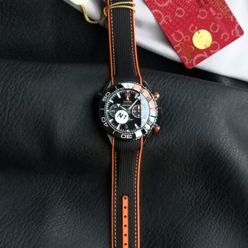 sy_no_DAB4FDE0230351B4532B2BF959FC11AA_0 Omega Seamaster Series Ocean Universe Automatic Mechanical Movement 600m Waterproof Fashion Versatile Men's Watch Swiss Watch 45.5mm Black Dial Ceramic Case Rubber Strap