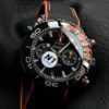 Omega Seamaster Series Ocean Universe Automatic Mechanical Movement 600m Waterproof Fashion Versatile Men's Watch Swiss Watch 45.5mm Black Dial Ceramic Case Rubber Strap