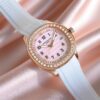 Patek Philippe AQUANAUT series automatic mechanical movement 120 meter waterproof women's watch Swiss watch 38.8mm white dial