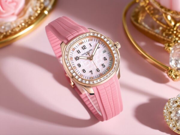 Patek Philippe AQUANAUT series automatic mechanical movement 120 meter waterproof women's watch Swiss watch 38.8mm white dial