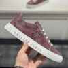 sy_no_DC00EFF0CA9A7979A0CEE573B5540073_3 Philipp Plein Wine Red Vintage Leather Metal-Logo Low-Top Sneaker