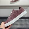 sy_no_DC00EFF0CA9A7979A0CEE573B5540073_5 Philipp Plein Wine Red Vintage Leather Metal-Logo Low-Top Sneaker
