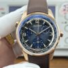 Jaeger LeCoultre Beichen series automatic mechanical movement blue men's waterproof men's watch Swiss watch blue dial titanium metal case