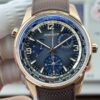 Jaeger LeCoultre Beichen series automatic mechanical movement blue men's waterproof men's watch Swiss watch blue dial titanium metal case