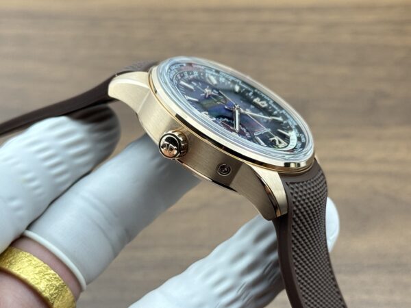 Jaeger LeCoultre Beichen series automatic mechanical movement blue men's waterproof men's watch Swiss watch blue dial titanium metal case