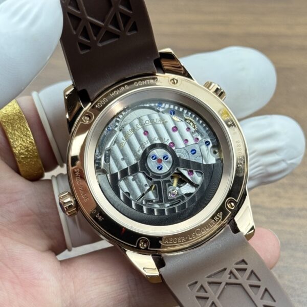 Jaeger LeCoultre Beichen series automatic mechanical movement blue men's waterproof men's watch Swiss watch blue dial titanium metal case