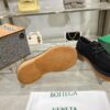 Bottega Veneta Khaki Suede Thick-Sole High-Top Boots