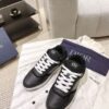 sy_no_DD092BD064236EDE75A097507780E501_7 Dior Black Leather Embossed Logo Low Sneaker