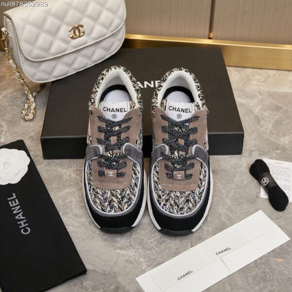 sy_no_DDCCB55475128B7F00DE931FF062E123_3 Chanel Tweed Multi-Color Platform Trainer Tweed-Multi-Sneaker