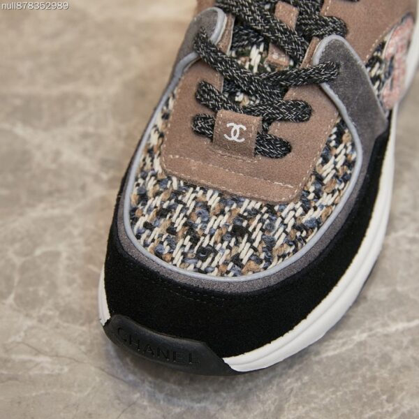 sy_no_DDCCB55475128B7F00DE931FF062E123_7 Chanel Tweed Multi-Color Platform Trainer Tweed-Multi-Sneaker