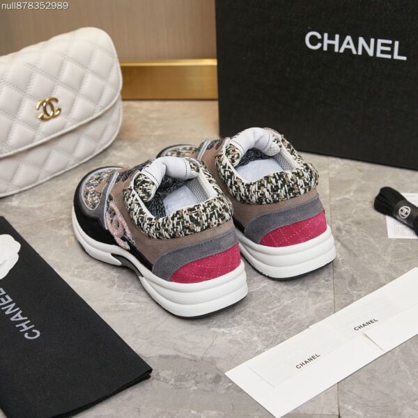 sy_no_DDCCB55475128B7F00DE931FF062E123_8 Chanel Tweed Multi-Color Platform Trainer Tweed-Multi-Sneaker