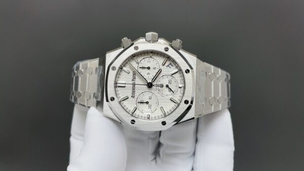 AUDEMARS PIGUET Audemars Piguet Royal Oak ROYAL OAK series automatic mechanical movement 50 meter waterproof men's watch Swiss watch 41mm silver dial stainless steel case