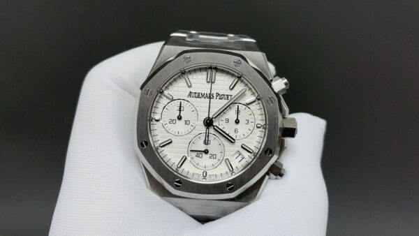 AUDEMARS PIGUET Audemars Piguet Royal Oak ROYAL OAK series automatic mechanical movement 50 meter waterproof men's watch Swiss watch 41mm silver dial stainless steel case