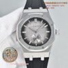 Audemars Piguet Royal Oak 26591IP Series Men's Watch Shocking Launch: Upgraded Rear Cover with Transparent Bottom